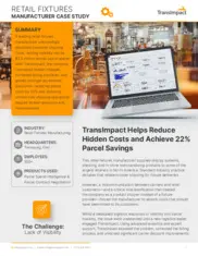 Preview of the Leading Retail Fixtures Manufacturer Case Study