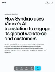 Preview of the Syndigo Case Study