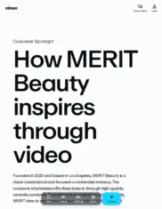 Preview of the MERIT Beauty Case Study