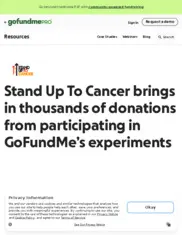 Preview of the Stand Up To Cancer Case Study