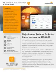 Preview of the Fortune 100 Multinational Insurer Case Study