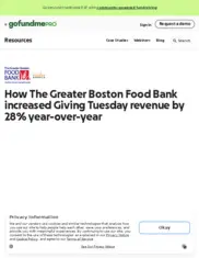 Preview of the The Greater Boston Food Bank (GBFB) Case Study