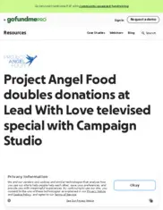 Preview of the Project Angel Food Case Study