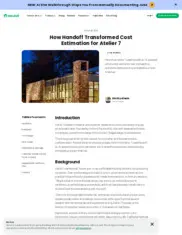 Preview of the Atelier 7 Case Study