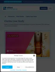 Preview of the Clarins Case Study
