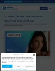 Preview of the Outcast Clothing Case Study