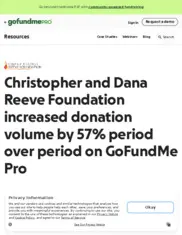 Preview of the Christopher and Dana Reeve Foundation Case Study