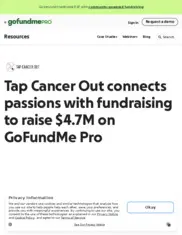 Preview of the Tap Cancer Out Case Study