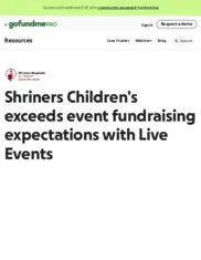 Preview of the Shriners Hospitals for Children Case Study