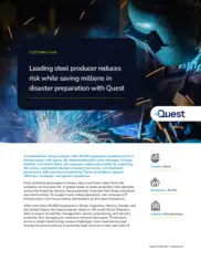 Preview of the Leading Steel Producer Case Study