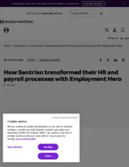 Preview of the Sentrian Case Study