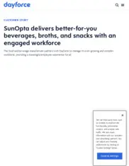 Preview of the SunOpta Case Study