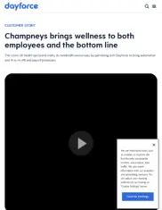 Preview of the Champneys Case Study