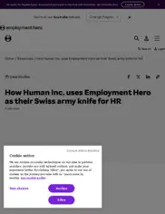 Preview of the Human Inc. Case Study