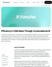Preview of the TransPak Case Study