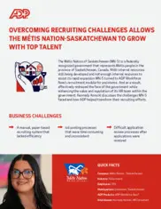 Preview of the Métis Nation of Saskatchewan Case Study