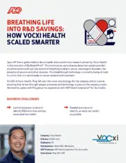 Preview of the Vocxi Health Case Study