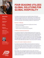 Preview of the Four Seasons Case Study