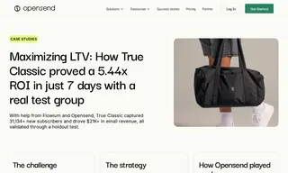 Preview of the True Classic Case Study