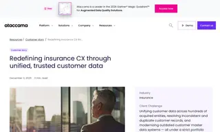 Preview of the Leading Global Life Insurance Group Case Study