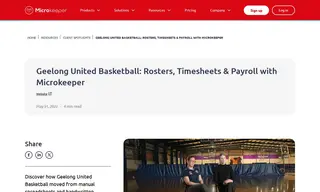 Preview of the Geelong United Basketball Case Study