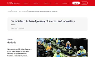 Preview of the Fresh Select Case Study