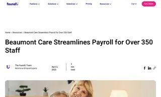 Preview of the Beaumont Care Case Study