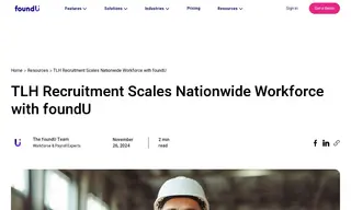 Preview of the TLH Recruitment Case Study