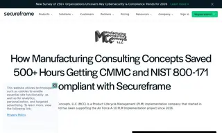 Preview of the Manufacturing Consulting Concepts Case Study