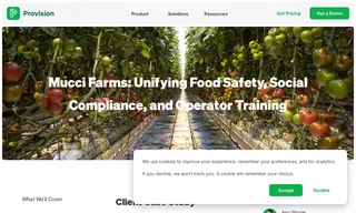 Preview of the Mucci Farms Case Study