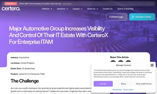Preview of the Major Automotive Group Case Study