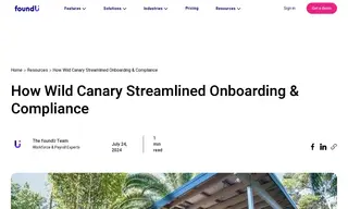 Preview of the Wild Canary Case Study