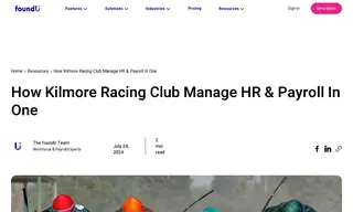 Preview of the Kilmore Racing Club Case Study