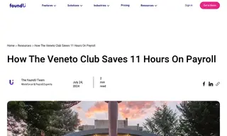 Preview of the The Veneto Club Case Study