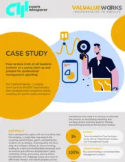 Preview of the Coachwhisperer Case Study