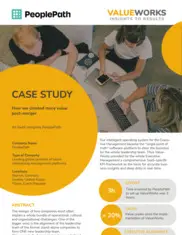 Preview of the PeoplePath Case Study