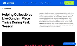 Preview of the Gundam Place Case Study