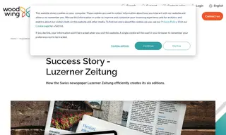 Preview of the Luzerner Zeitung Case Study