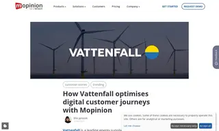 Preview of the Vattenfall Case Study