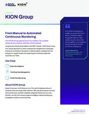 Preview of the KION Group Case Study