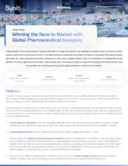 Preview of the Large Pharmaceutical Company Case Study