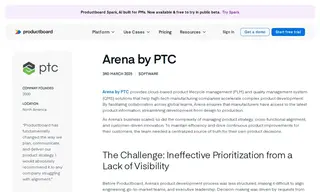 Preview of the Arena by PTC Case Study