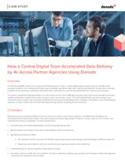 Preview of the Large and Distributed Public Sector Case Study