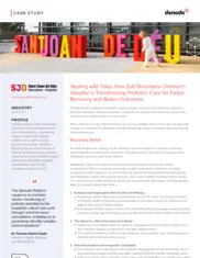 Preview of the SJD Barcelona Children’s Hospital Case Study