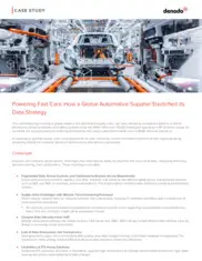 Preview of the Global Automotive Supplier Case Study