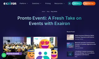 Preview of the Pronto Eventi Case Study