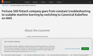 Preview of the Fortune 500 Fintech Company Case Study