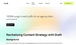 Preview of the In Motion Marketing Case Study