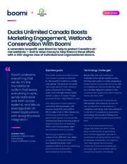 Preview of the Ducks Unlimited Canada Case Study