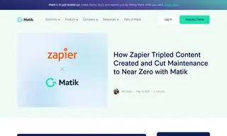 Preview of the Zapier Case Study
